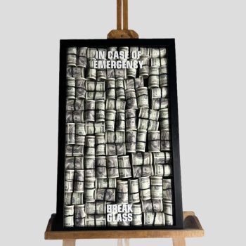 امرجنسی باکس ۱۰۰ دلاری ابعاد 40*60  | emergency box 100$ cash